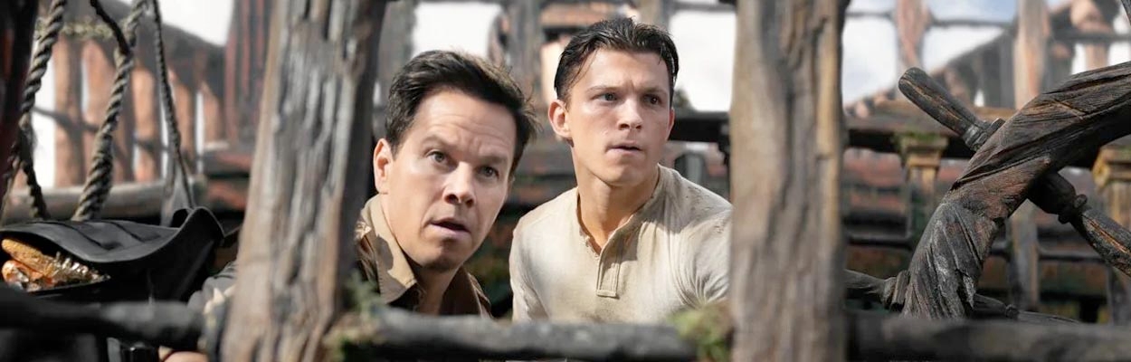Exclusive Interview: Uncharted Stars Tom Holland, Mark Wahlberg and Tati Gabrielle image