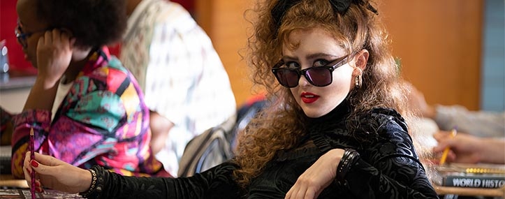 We Talk to Kathryn Newton and Cole Sprouse of Lisa Frankenstein image