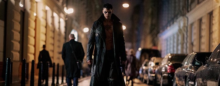 The Crow: Bill Skarsgård Is Reincarnated as the Goth Anti-Hero image