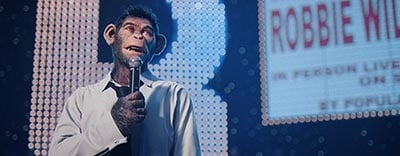 Better Man: Robbie Williams, in Chimp Form, Blows Up the Biopic image